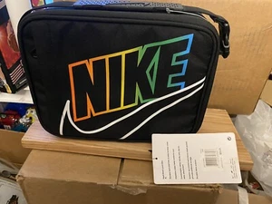 Nike Lunch Box, Swoosh, Rainbow, Hard Shell, Insulated, NWT - Picture 1 of 5