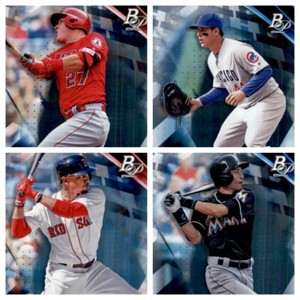 2017 Bowman Platinum MLB Baseball - Choose Your Cards Trout Harper Ichiro More!