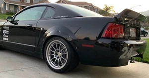 Ford Mustang SN95 4th Fender Flares Cobra JDM Wide Body Arches ABS 2.0" 2pcs - Picture 1 of 2