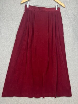 VTG Talbots Corduroy Maxi Skirt Womens SZ 10 Minimalist Simple Modern Minimalist - Image 1 of 4