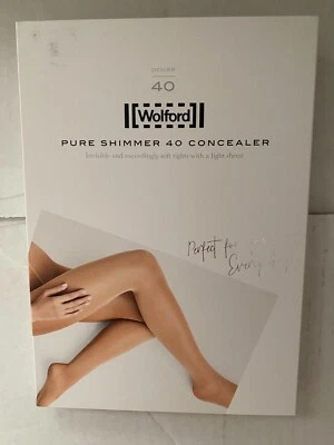 Medias correctoras Wolford Pure Shimmer 40 (totalmente nuevas) Foto 1 de 2