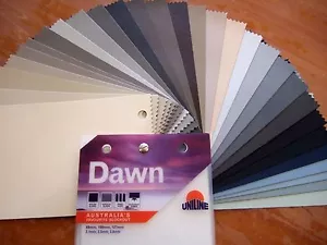 VERTICAL BLIND SLATS - BLADES IN DAWN EARTH RANGE WITH HANGER - Picture 1 of 34