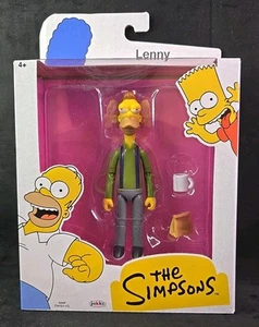 The Simpsons LENNY LEONARD Lunch Bag & Carl Mug 5" Figure Jakks NEW - Picture 1 of 4