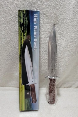 Frost Cutlery High Plains Bowie Knife 18-306PW 9.75" Blade 15" Overall Full Tang - Image 1 of 4