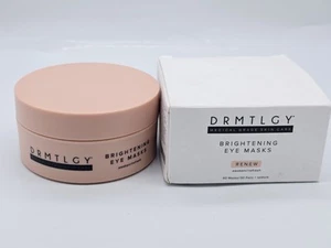 DRMTLGY Brightening Eye Masks Under Eye Patches Renew 60 Masks 30 Pair + Spatula - Picture 1 of 3
