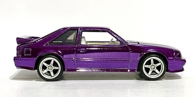 🤩 Hot Wheels  1993 Ford Mustang Cobra R SPECTRAFLAME Purple  - CUSTOM MADE - Image 1 of 4