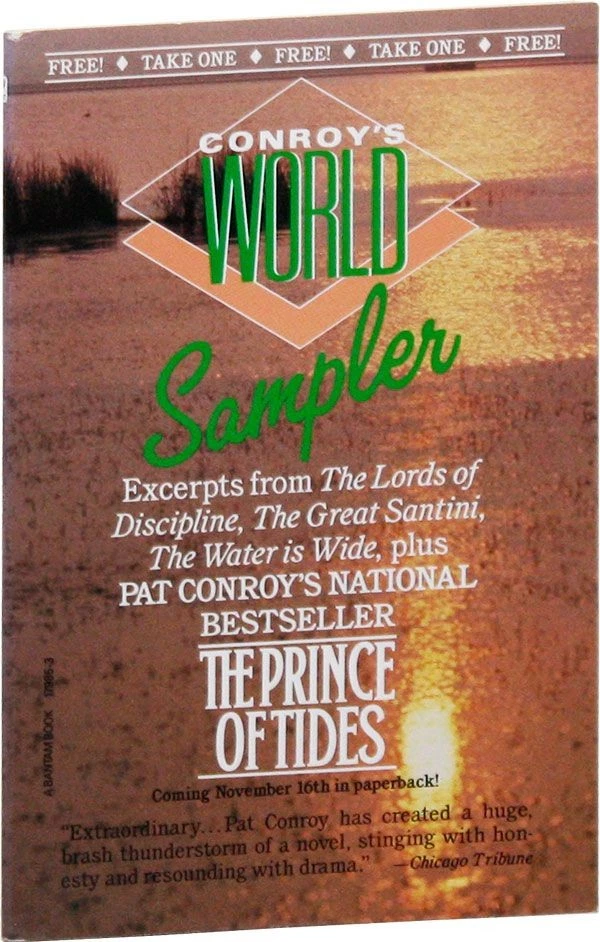 Pat Conroy CONROY'S WORLD: SAMPLER 1st ed 1987 Promoting Prince of Tides release Foto 1 de 1