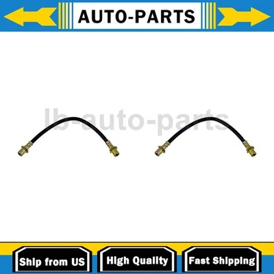 2X Manguera de línea de freno delantero primera parada para Toyota 4Runner 1986 1987 1988 1989 Foto 1 de 4