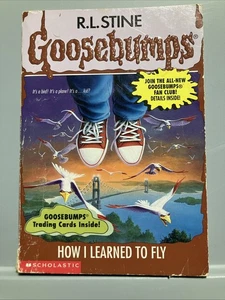 Goosebumps #52 How I Learned To Fly •  RL Stine **VINTAGE** - Picture 1 of 6