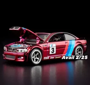 Hot Wheels Collectors RLC 2006 BMW M3 Red Opening Hood - Picture 1 of 13
