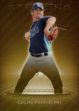 2013 Bowman Sterling Prospects Gold Refractors #5 Taylor Guerrieri #/50 AZ080