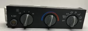 96-05 OEM CHEVY GMC VAN CLIMATE CONTROL TEMP ASTRO EXPRESS SAFARI SAVANA A/C - Picture 1 of 12