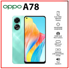 (Unlocked) OPPO A78 4G 8GB+256GB GLOBAL Ver. GREEN Dual SIM Android Cell Phone