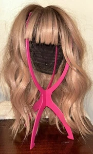Chelsey Smith Cosmetics Deondra Rose Peach Wig VGC - Picture 1 of 9