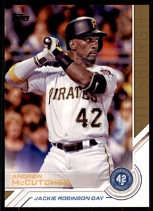 2017 Topps Jackie Robinson Day #JRD-23 Andrew McCutchen NM-MT Pirates 