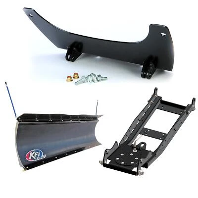 KFI Plow Kit For John Deere Gator XUV 825i 4X4 2011-2017 With 66" Pro-Poly Blade - Image 1 of 2