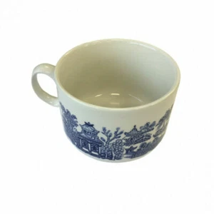 Churchill Blue Willow Home Dining Drinkware Jumbo Cup 10cm - Blue/White - Picture 1 of 2