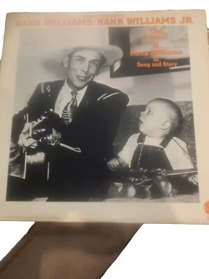 Hank Williams  Hank Williams Jr. ‎ The Legend Of Hank Williams In Song And Story - Image 1 of 4