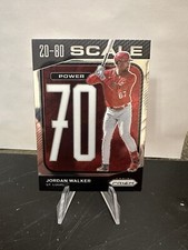 🔥2023 Panini Prizm Baseball 20-80 Scale #SC13 Jordan Walker Cardinals