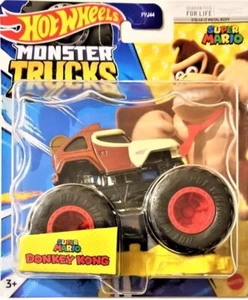Hot Wheels Monster Trucks Super Mario - DONKEY KONG - 1:64 Scale. - Picture 1 of 4