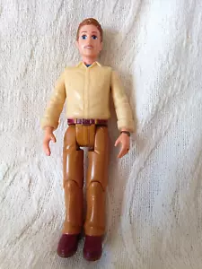 Fisher Price Loving Family Dollhouse Dad Father Figure 2006 Brown Blue - Picture 1 of 6
