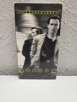 Eraser Movie (VHS, 1996) Arnold Schwarzenegger - Image 1 of 4