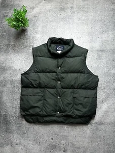 Vintage 90s Woolrich USA Down 700 Y2K Hype Puffer Vest Size XL - Picture 1 of 12