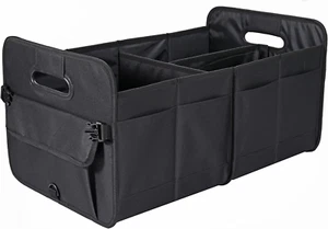 Car Trunk Organizer Car Storage Organizer Collapsible Multi Compartment Car Orga - Picture 1 of 12