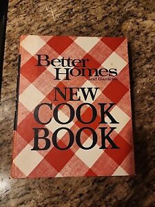 Vintage Better Homes and Gardens NEW COOK BOOK 1969 2nd Printing 5 Ring Binder