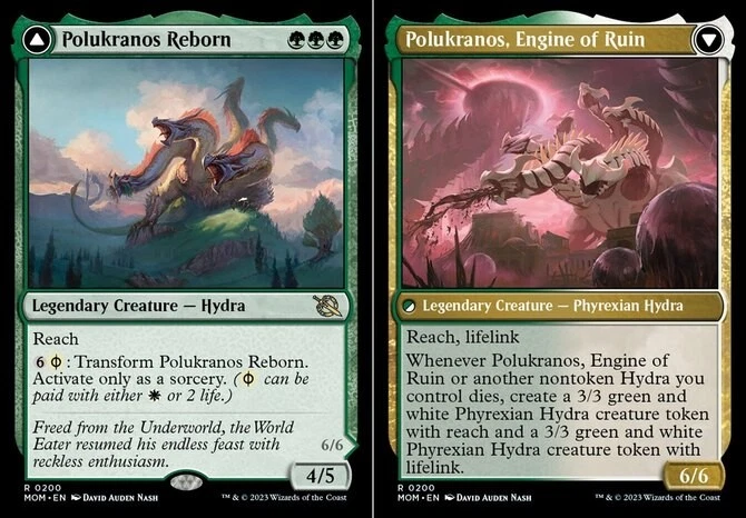 x1 Polukranos Reborn // Polukranos, Engine of Ruin - March of the Machines - NM  - Image 1 of 1