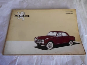 Peugeot 304 original owners handbook conduite entretien 1973 France - Picture 1 of 4