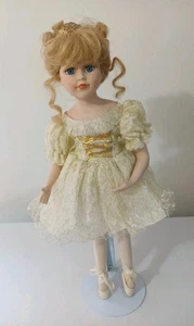 Vintage Ballarina Porzellanpuppe 16 Zoll Sammlerstücke Erinnerungen - Bild 1 von 11