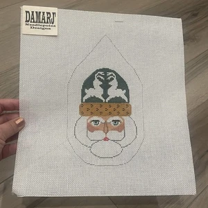 Alpine Santa Ornament - Damarj Nadelspitze Designs von Amy Bunger - Bild 1 von 6