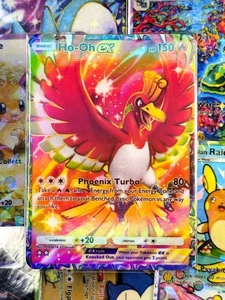 Ho-Oh EX proxy pocket card app tcg Wisdom of Sea and Sky - Picture 1 of 3