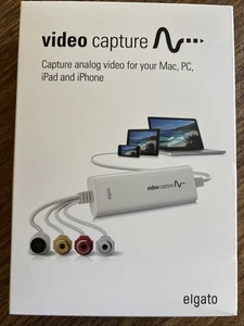 Elgato USB Urządzenie do przechwytywania wideo Konwerter analogowy na cyfrowy 1VC104001001 - Zdjęcie 1 z 6