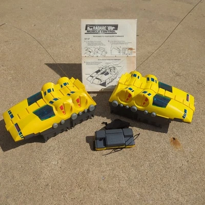 (2) *Vintage 1979 Kenner RADARC Muscle Control Machine* Radio Controlled Toy! - Image 1 of 4