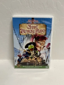Muppet Treasure Island (DVD, 1996) Clean Complete w/ Insert Very Good - Imagen 1 de 6