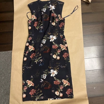 Antonio Melani Women's Sleeveless Dress Size 8, Floral Print, Lined - Image 1 of 4