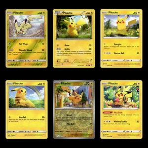 Pikachu Pokemon Card Lot Holo Sun Moon Burning Shadows Collection Set TCG Cards - Picture 1 of 2