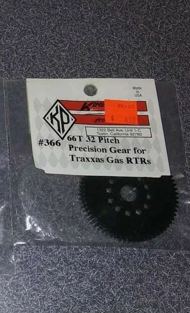 Kimbrough 66T 32 Pitch Precision Gear for Traxxas Gas RTRs #366 New - Image 1 of 1