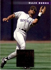 1996 Donruss Press Proofs Ellis Burks Colorado Rockies #70