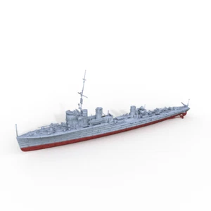 SSMODEL 1/400 kit modellino militare classe sovietica Uragan SKR Groza fregata scafo completo - Foto 1 di 3