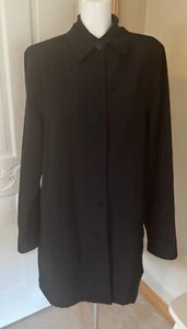 Terry Lewis Women’s Vintage Black Jacket Coat Size Small - Picture 1 of 6