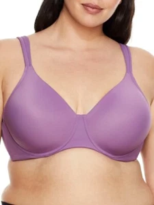 Leading Lady AMETHYST PLUM Brigitte Lightly Padded Underwire Bra, US 42D, UK 42D - Picture 1 of 4