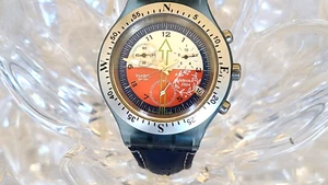 Reloj cronógrafo de cuarzo vintage SWATCH IRONY Juegos Olímpicos Atenas 2004 - Imagen 1 de 9