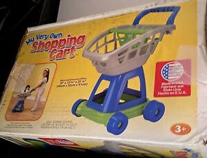 My Very Own Shopping Cart Unisex Green Blue Birthday Christmas Gift Made In Usa