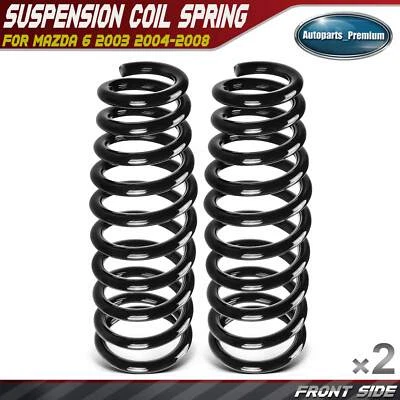 2x Muelles helicoidales delanteros izquierdo y derecho para Mazda 6 2003-2008 L4 2,3 L sedán hatchback Foto 1 de 4