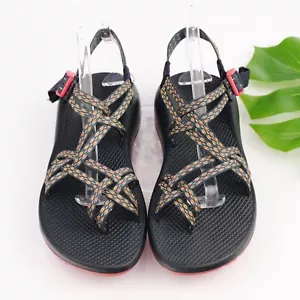 Chaco Womens ZX2 Classic Sandal Size 11 Navy Orange Crest Citrus Adjustable Shoe - Picture 1 of 18