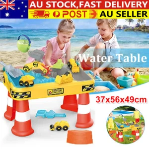 Toys Kids Sand Water Play Table Beach Garden Play Table Toys AU - Picture 1 of 9