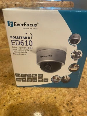 Lot Of 30!! Everfocus Polestar II ED610 Color Day/Night Wide Range Dome Camera - Image 1 of 4